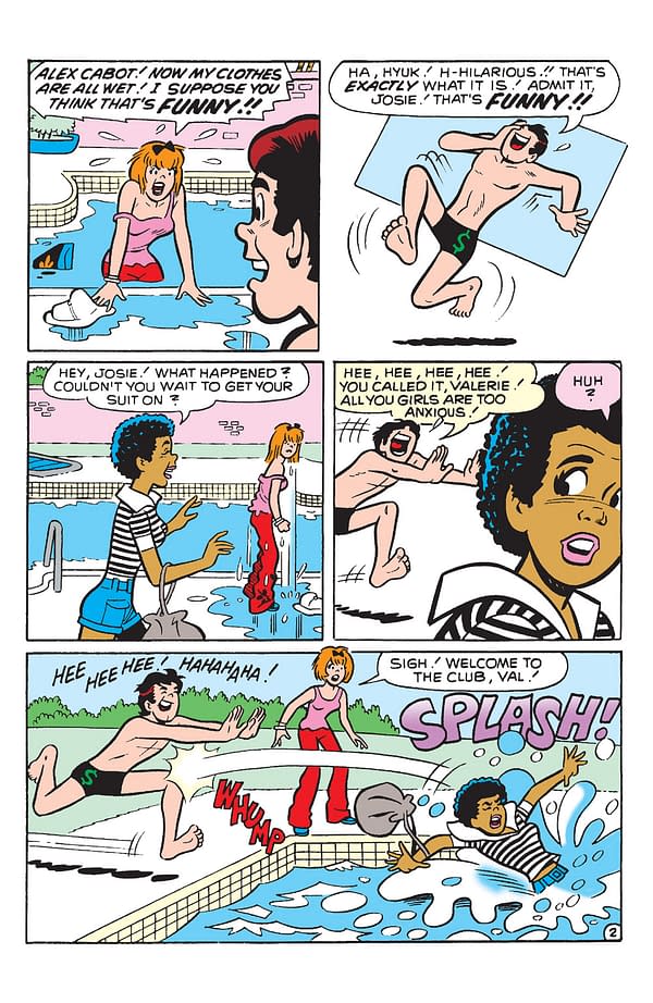 Interior preview page from Betty And Veronica Friends Forever Summer Surf Party #1