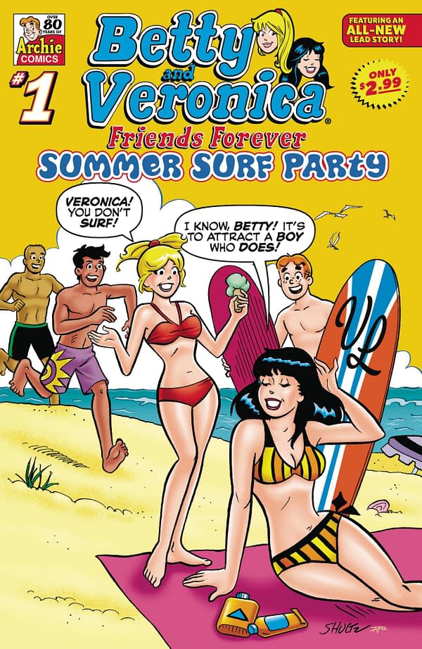 Cover image for Betty And Veronica Friends Forever Summer Surf Party #1