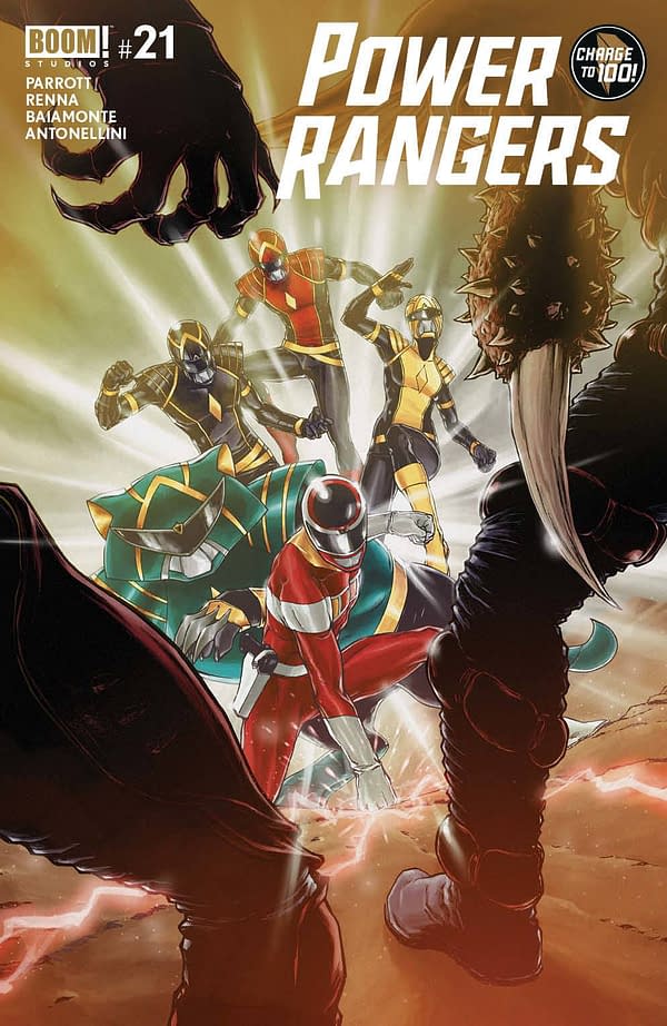 Cover image for Power Rangers #21