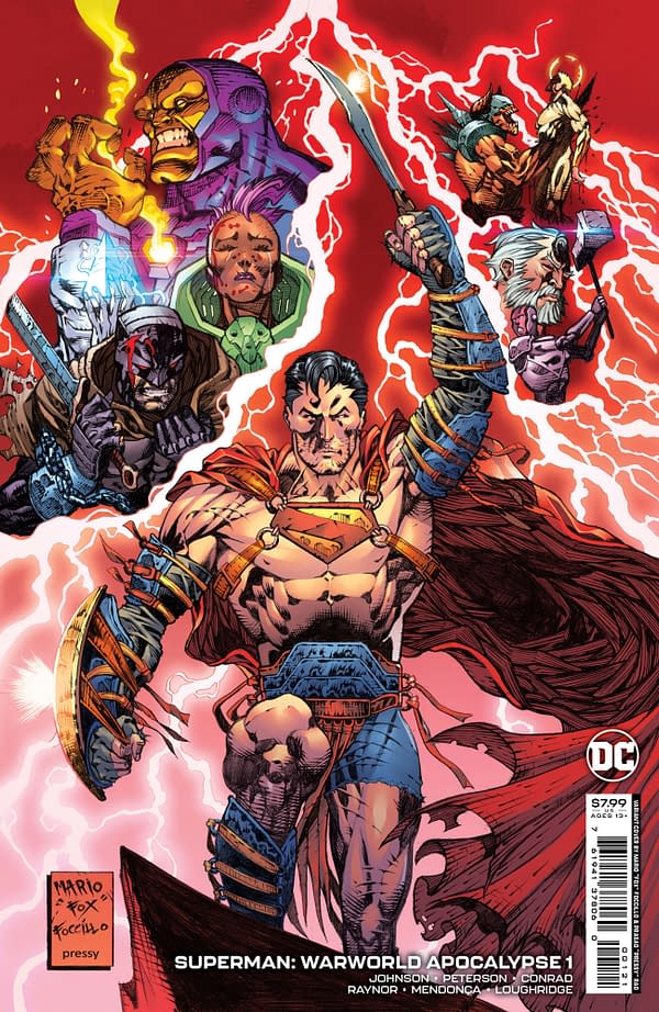 Cover image for Superman: Warworld Apocalypse #1