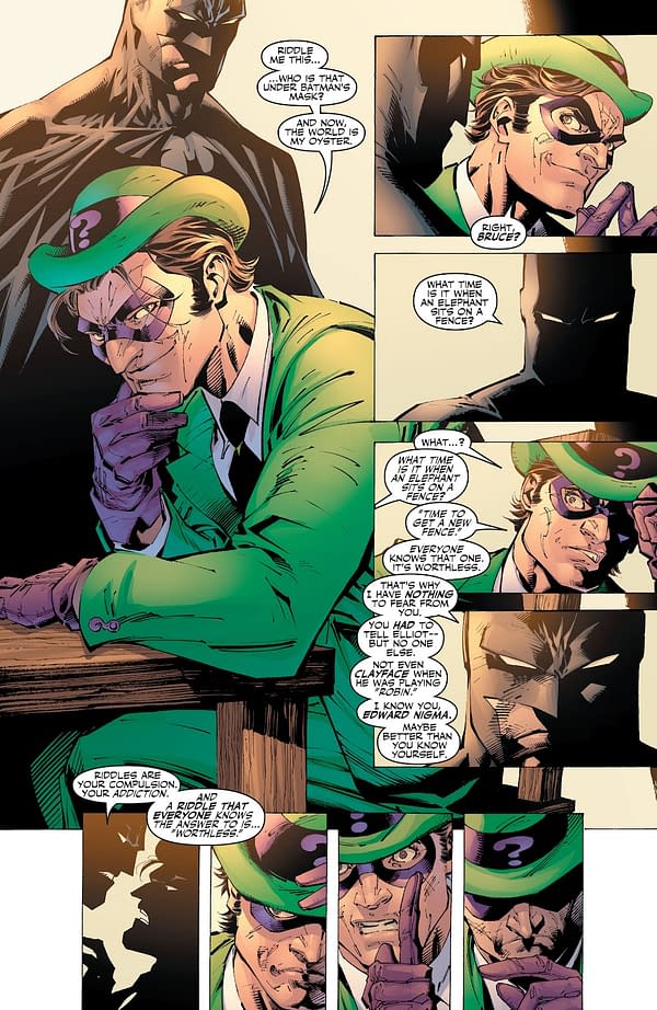 Tom King &#038; Mitch Gerard's New Riddler Origin in Batman: One Bad Day