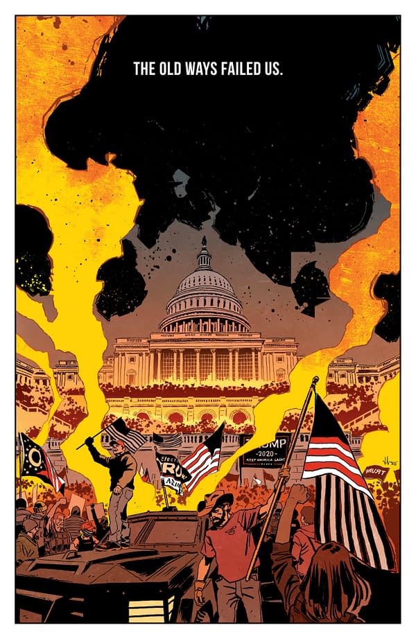 New America #1 by Curt Pires and Luca Casalanguida