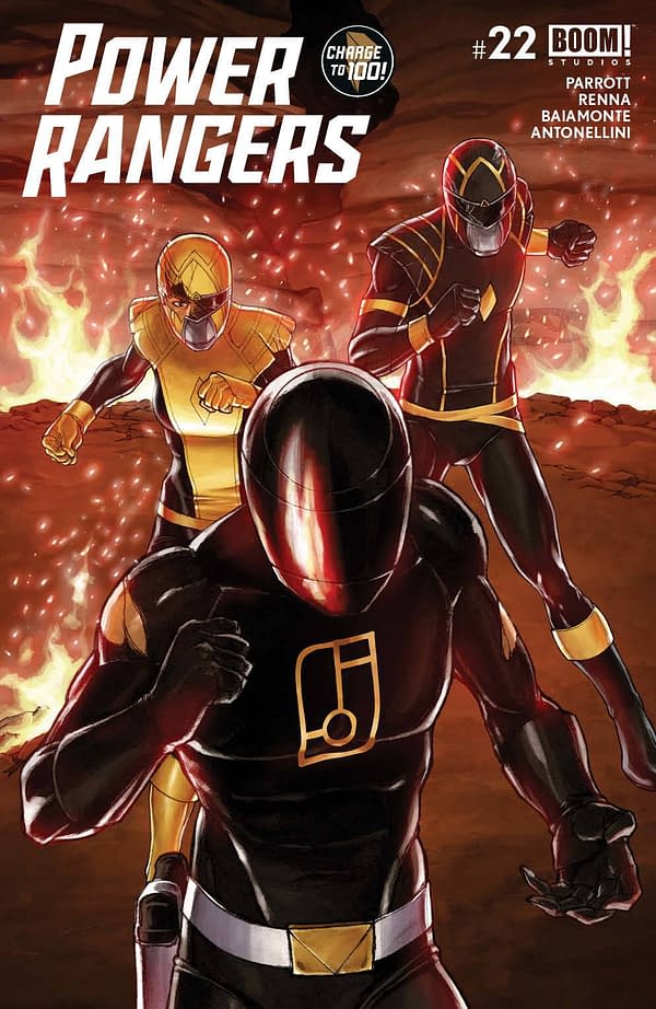 Cover image for Power Rangers #22