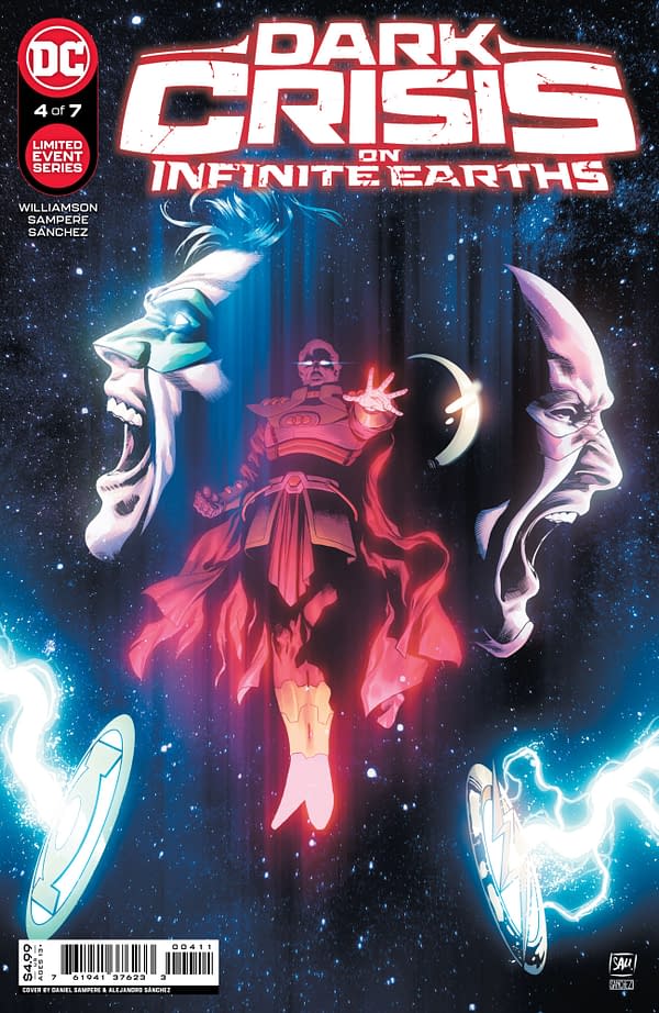 Cover image for Dark Crisis on Infinite Earths #4