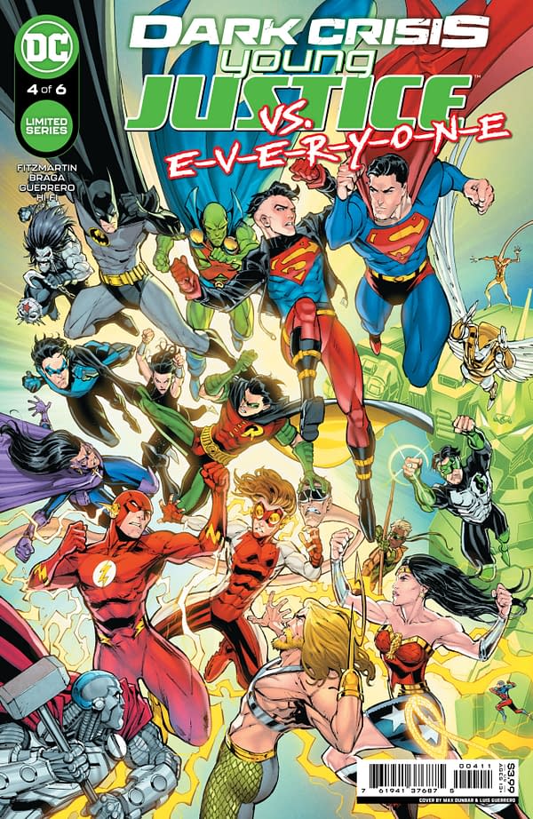 Cover image for Dark Crisis: Young Justice #4