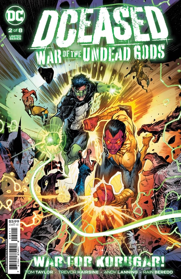 Cover image for DCeased: War of the Undead Gods #2