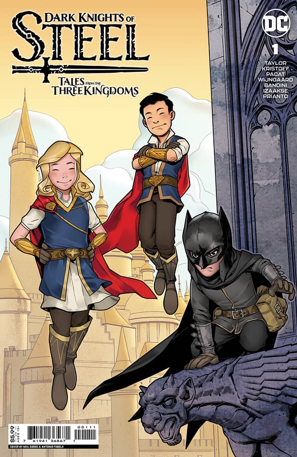 Cover image for Dark Knights of Steel: Tales from the Three Kingdoms #1