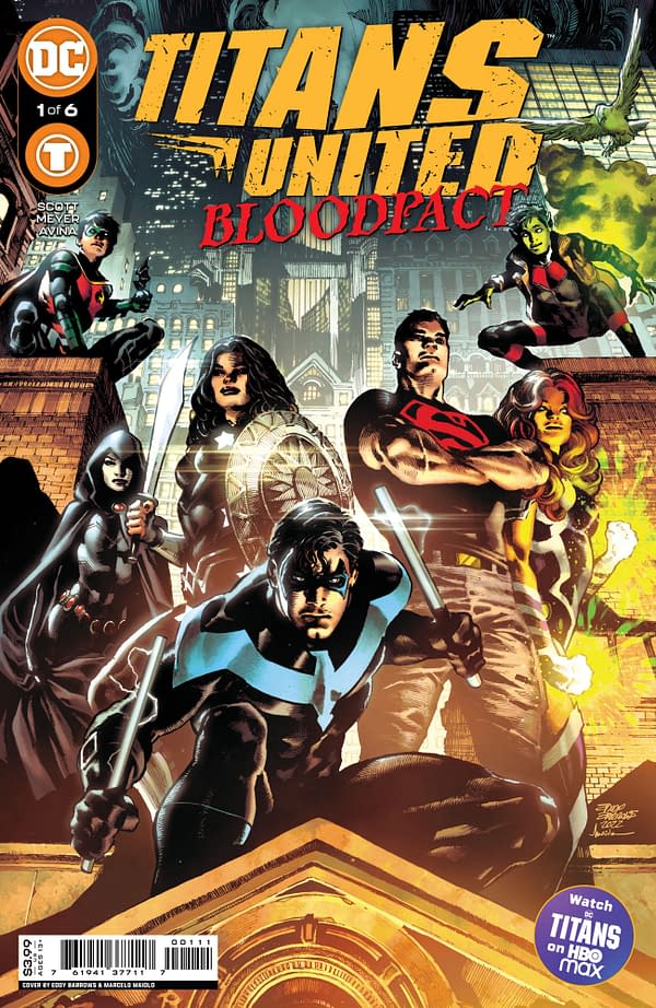 Cover image for Titans United: Bloodpact #1