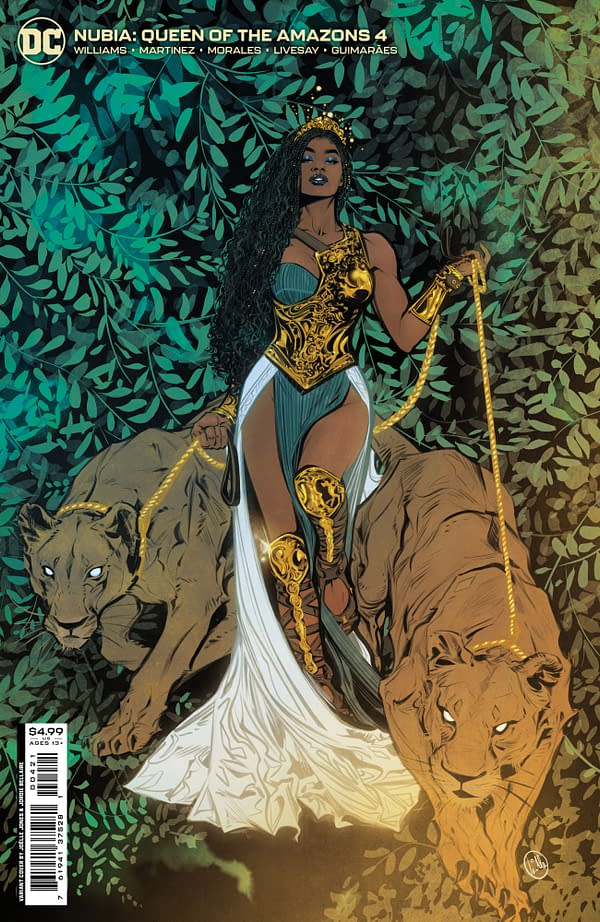 Cover image for Nubia: Queen of the Amazons #4