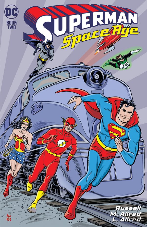 Cover image for Superman: Space Age #2