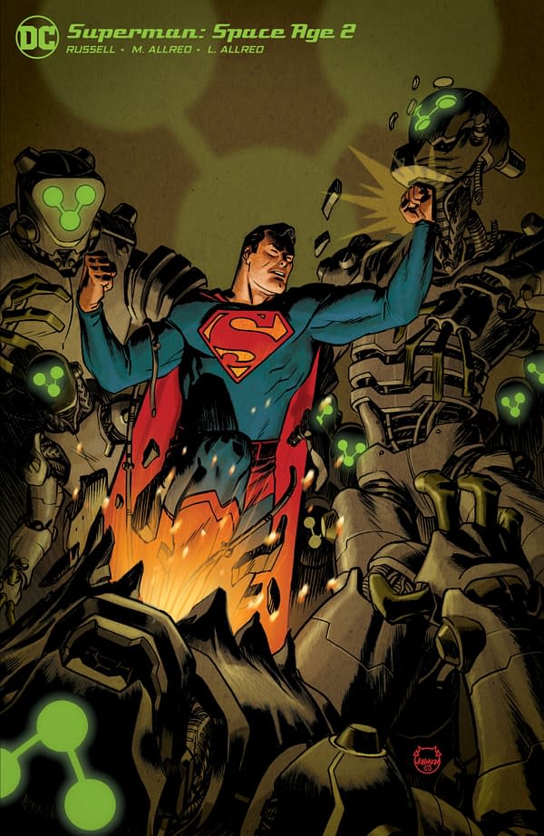 Cover image for Superman: Space Age #2