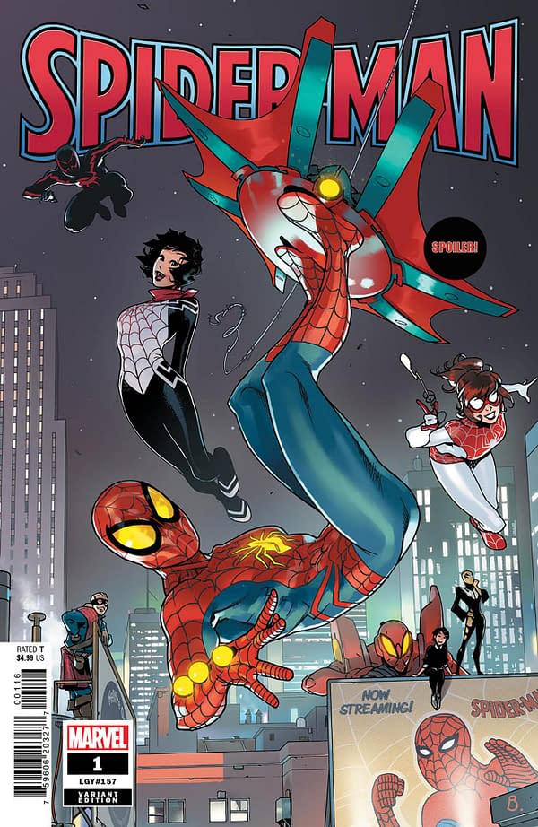 Cover image for SPIDER-MAN 1 BENGAL CONNECTING VARIANT