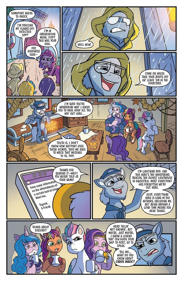 Interior preview page from My Little Pony #5