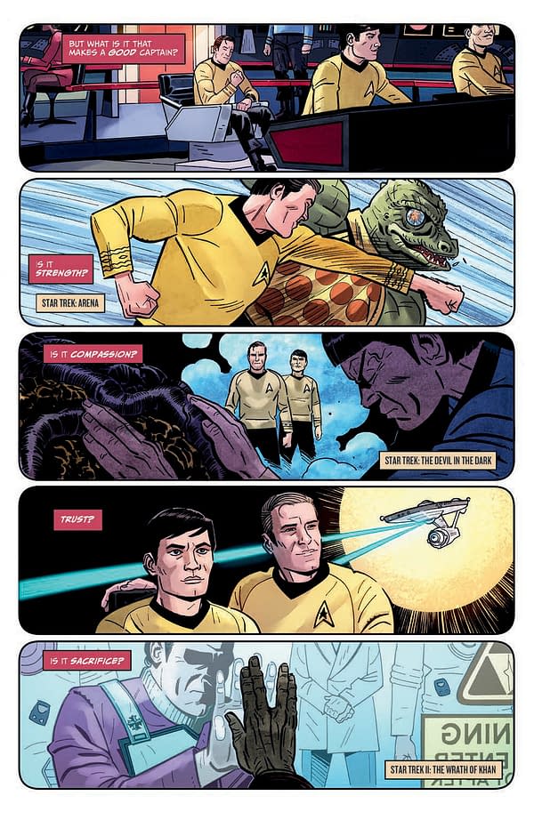 Interior preview page from Star Trek #400