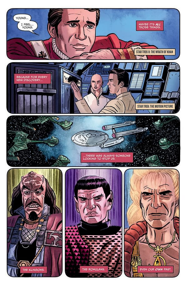 Interior preview page from Star Trek #400