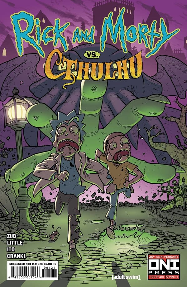 Cover image for RICK AND MORTY VS CTHULHU #1 CVR B CANNON