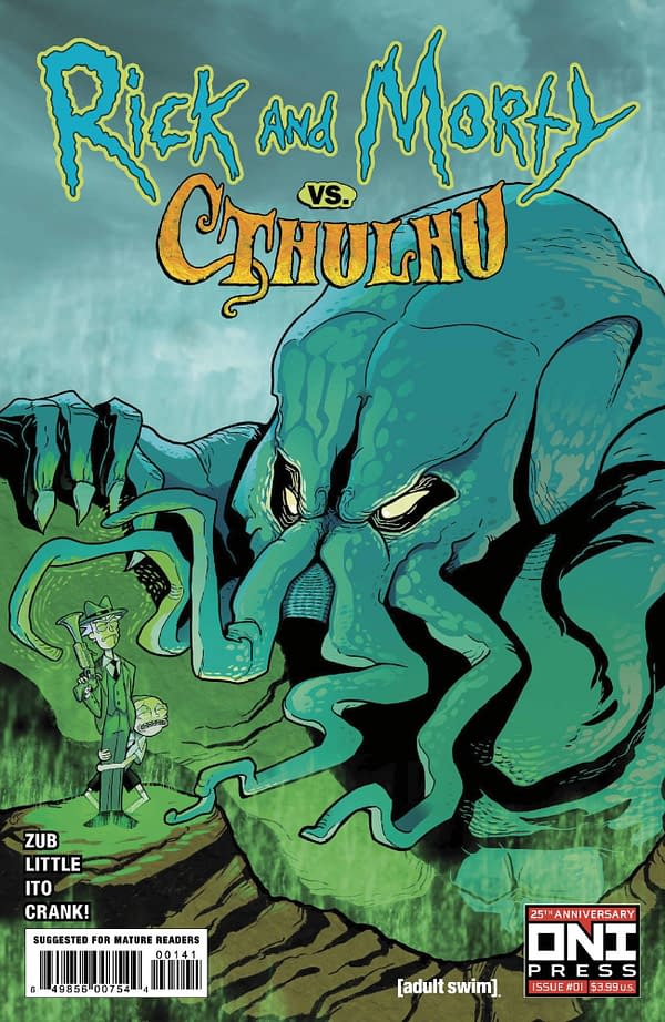 Cover image for RICK AND MORTY VS CTHULHU #1 CVR D COLAS