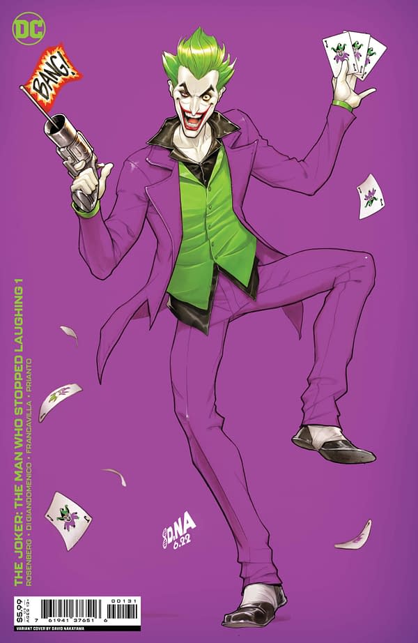 Cover image for Joker: The Man Who Stopped Laughing #1
