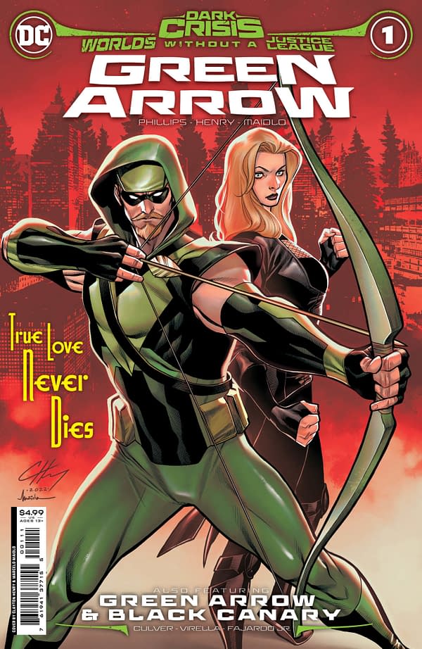 Cover image for Dark Crisis Worlds Without a Justice League Green Arrow #1