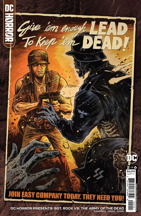 Cover image for DC Horror Presents: Sgt. Rock vs. The Army of the Dead #2