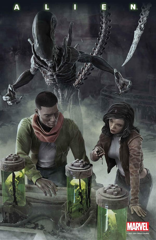 Cover image for ALIEN #2 BJORN BARENDS COVER
