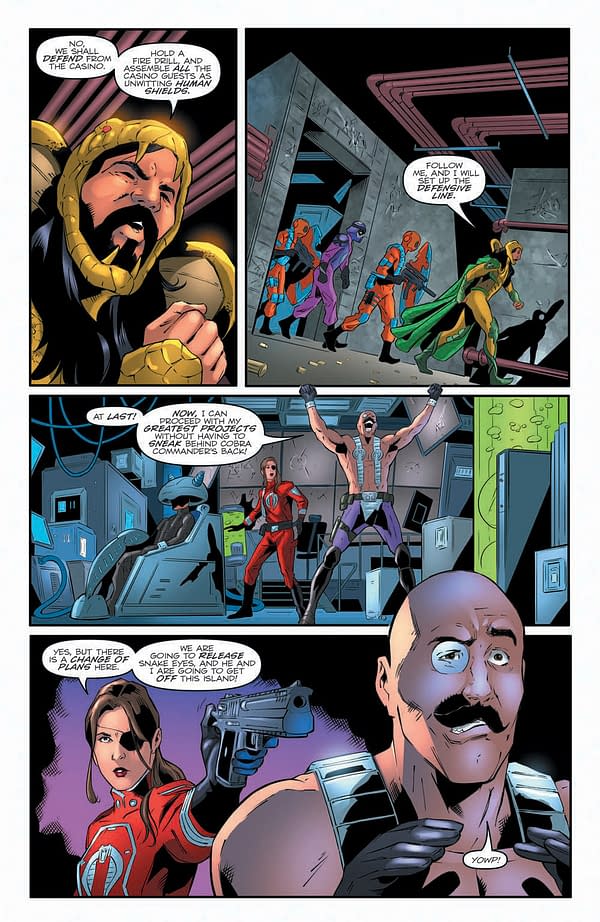 Interior preview page from GI Joe: A Real American Hero #299