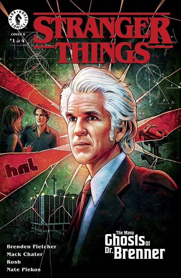 Cover image for STRANGER THINGS MANY GHOSTS OF DR BRENNER #1 (OF 4) CVR B LA