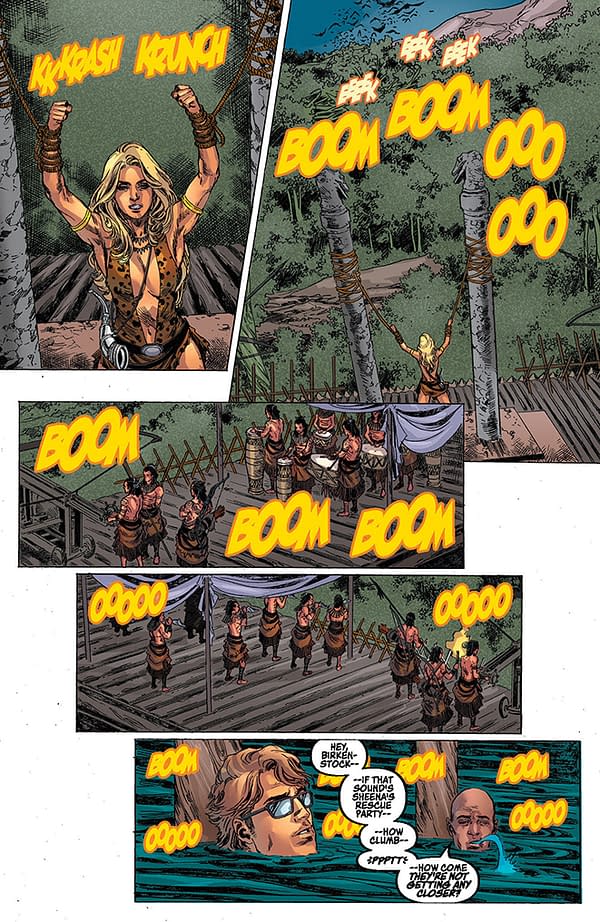Interior preview page from Sheena: Queen of the Jungle #10