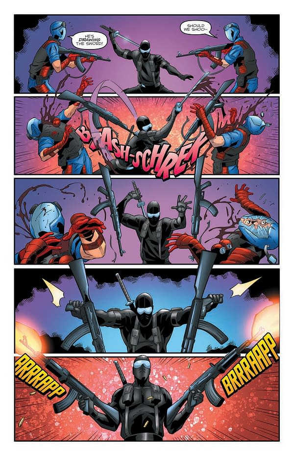 Interior preview page from GI Joe: A Real American Hero #300