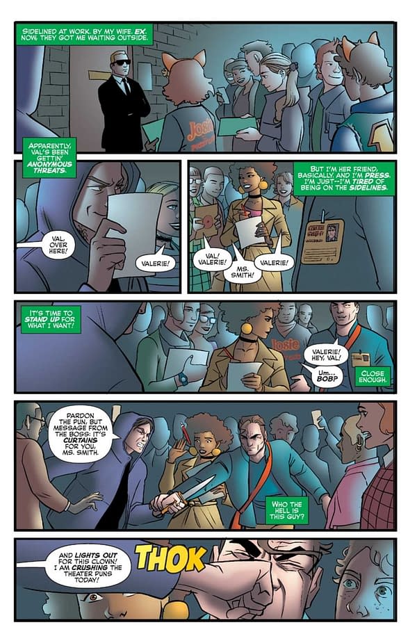 Interior preview page from Bob Phantom #1