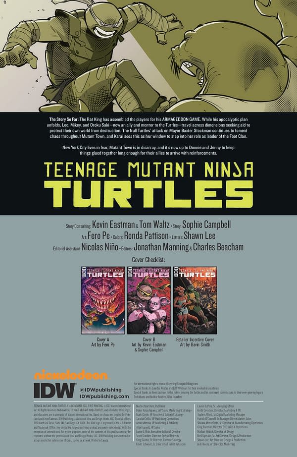 Teenage Mutant Ninja Turtles #134  Preview: Riot in Mutant Town