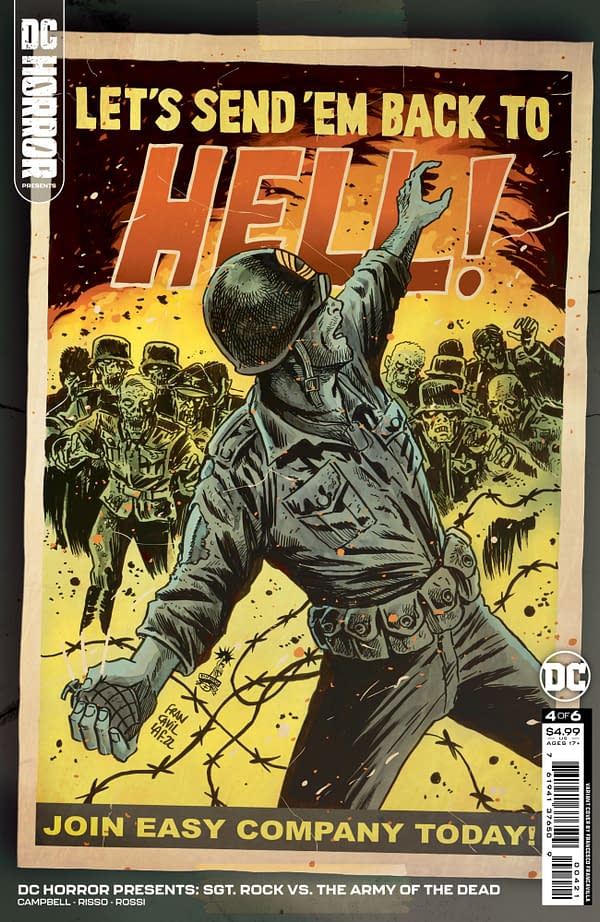 Cover image for Sgt. Rock vs. The Army of the Dead #4