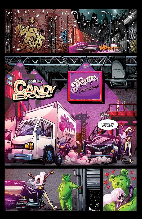 Interior preview page from Sweetie Candy Vigilante #3