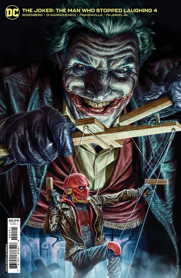 Cover image for Joker: The Man Who Stopped Laughing #4