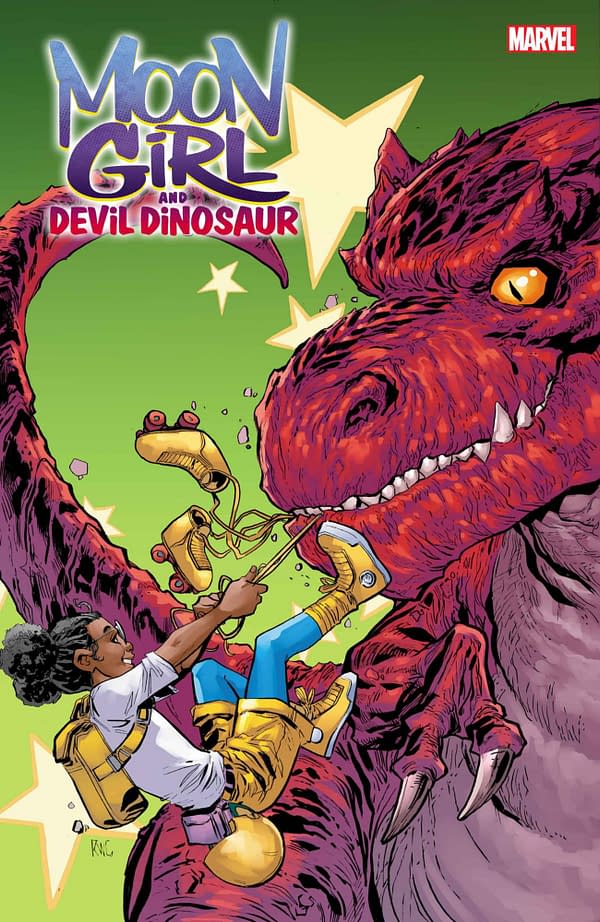 Cover image for MOON GIRL AND DEVIL DINOSAUR #2 KEN LASHLEY COVER