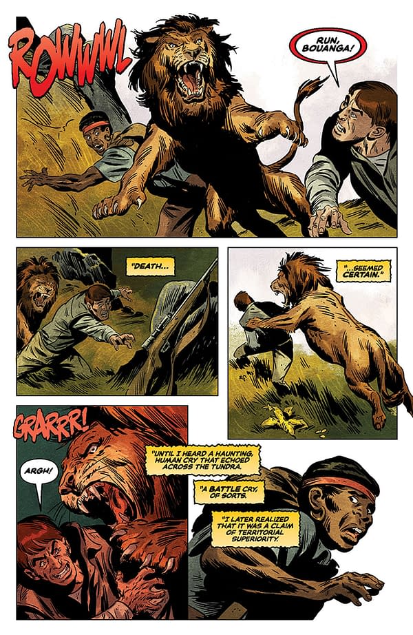 Interior preview page from Lord of the Jungle Volume 2 #3