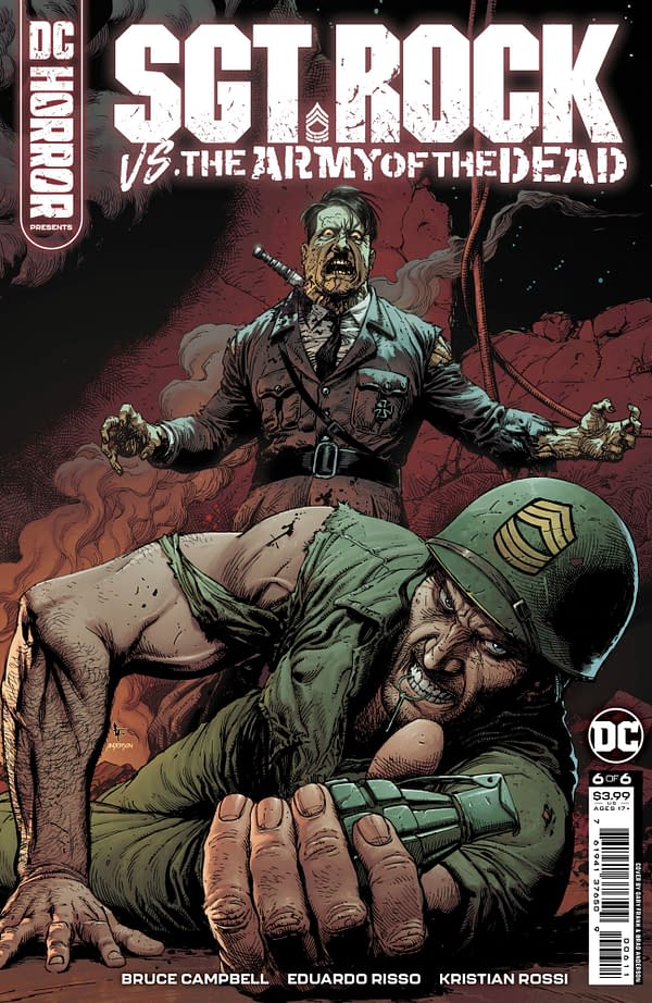 Cover image for Sgt. Rock vs. The Army of the Dead #6