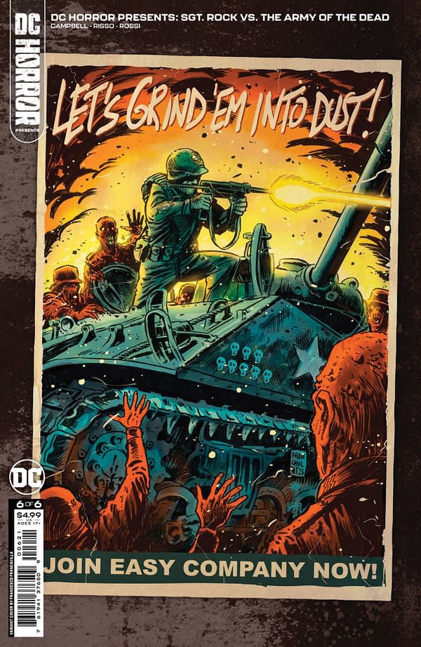Cover image for Sgt. Rock vs. The Army of the Dead #6