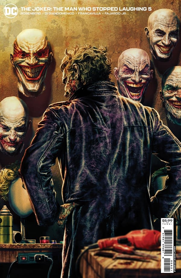Cover image for Joker: The Man Who Stopped Laughing #5