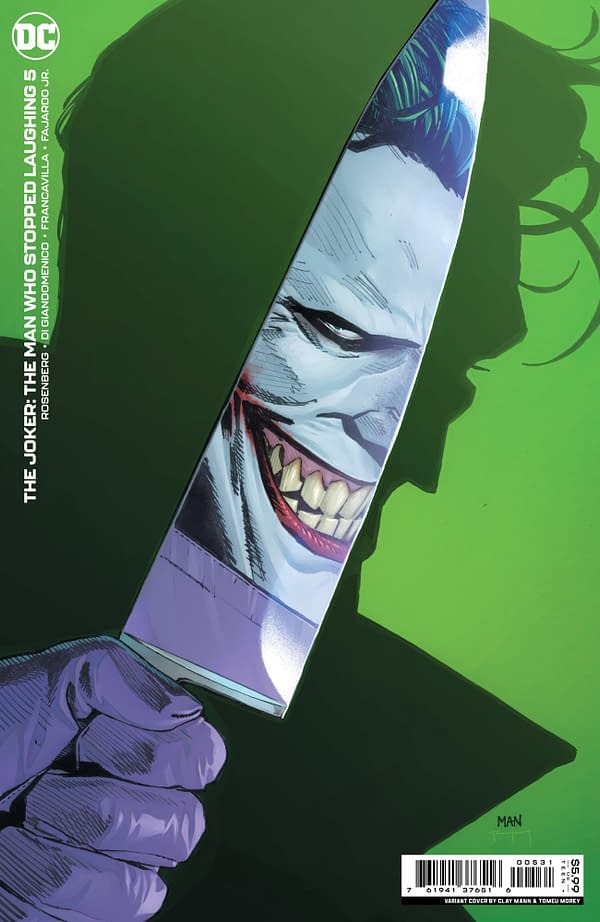 Cover image for Joker: The Man Who Stopped Laughing #5