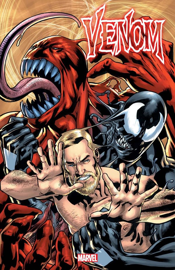 Cover image for VENOM #17 BRYAN HITCH COVER