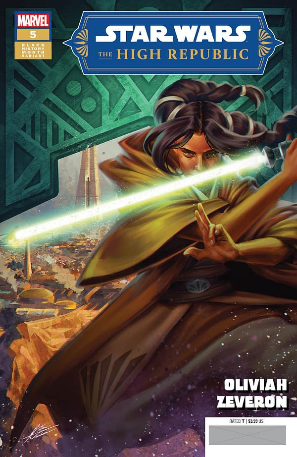 Cover image for STAR WARS: THE HIGH REPUBLIC 5 MANHANINI BLACK HISTORY MONTH VARIANT