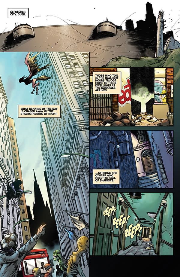 Interior preview page from Vampirella Strikes Volume 3 #10