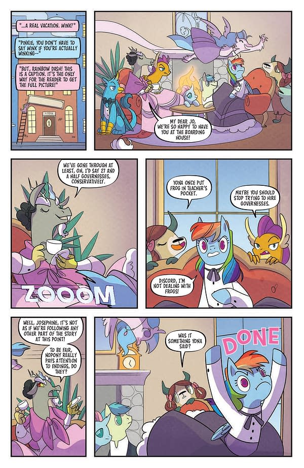 Interior preview page from My Little Pony: Classics Reimagined - Little Fillies #4