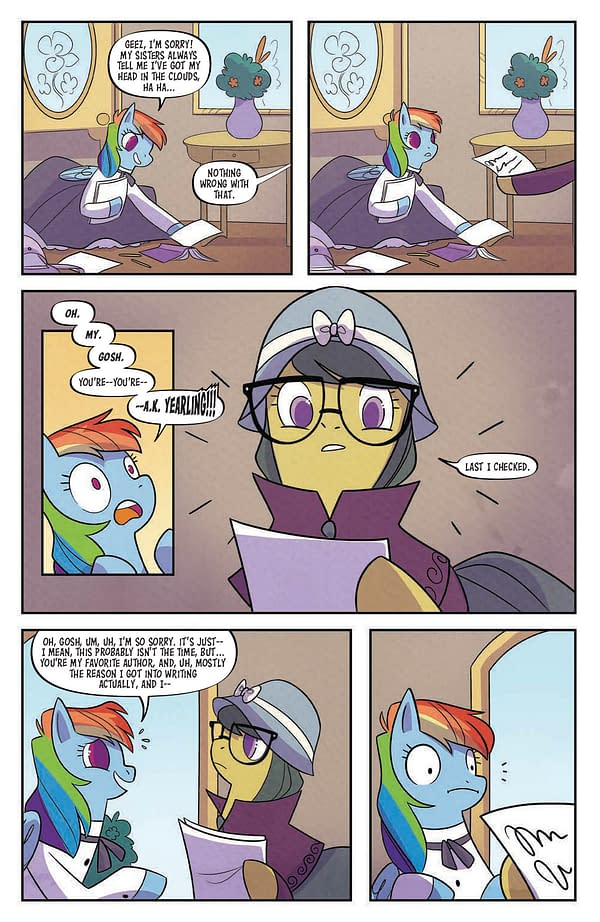 Interior preview page from My Little Pony: Classics Reimagined - Little Fillies #4