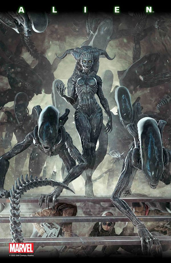 Marvel Comics Realises HR Giger's Vision For The Alien Queen