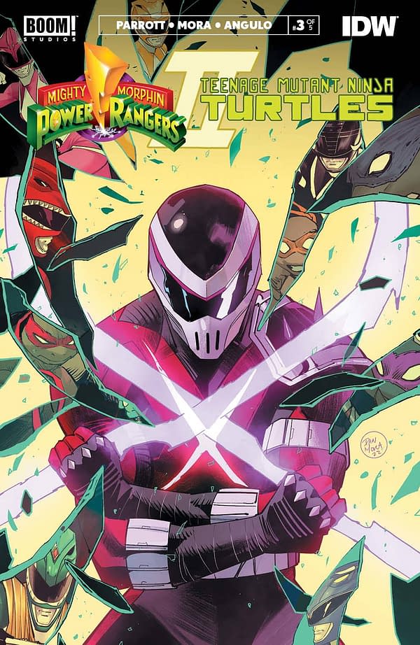 Cover image for Power Rangers/Teenage Mutant Ninja Turtles II #3