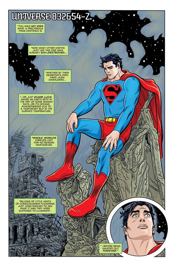 Interior preview page from Superman: Space Age #3