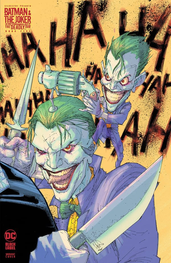 Cover image for Batman and The Joker: The Deadly Duo #5