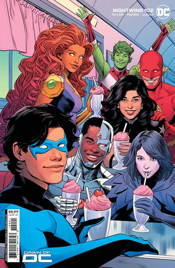 Cover image for Nightwing #102